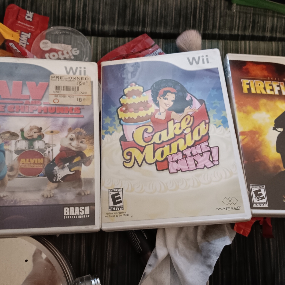 Wii Game Bundle Of 3